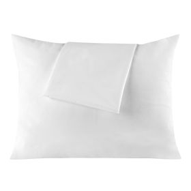 VEVOR Pillow Protectors, 4 Pack Waterproof Pillow Protectors with Hidden Zipper, Breathable Standard Size Pillows Protector, Stain & Dust Sweat Proof