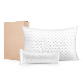 VEVOR Bed Pillow for Sleeping, King Size Luxury Quality Hotel Pillow with Memory Foam Fill, Supportive & Adjustable