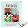 Warner Bros. Looney Tunes Silk Touch Throw Blanket, 50" x 60", Naughty or Nice