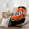 OKLAHOMA STATE OFFICIAL NCAA "Halftone" Micro Raschel Throw Blanket; 46" x 60"