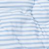 HGTV Cooling Throw Blanket Light Blue Stripe 50 x 70 inches